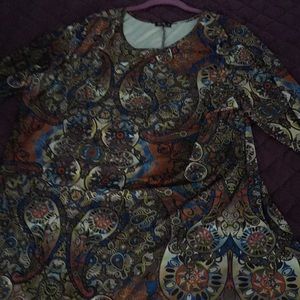 A dress fall colors